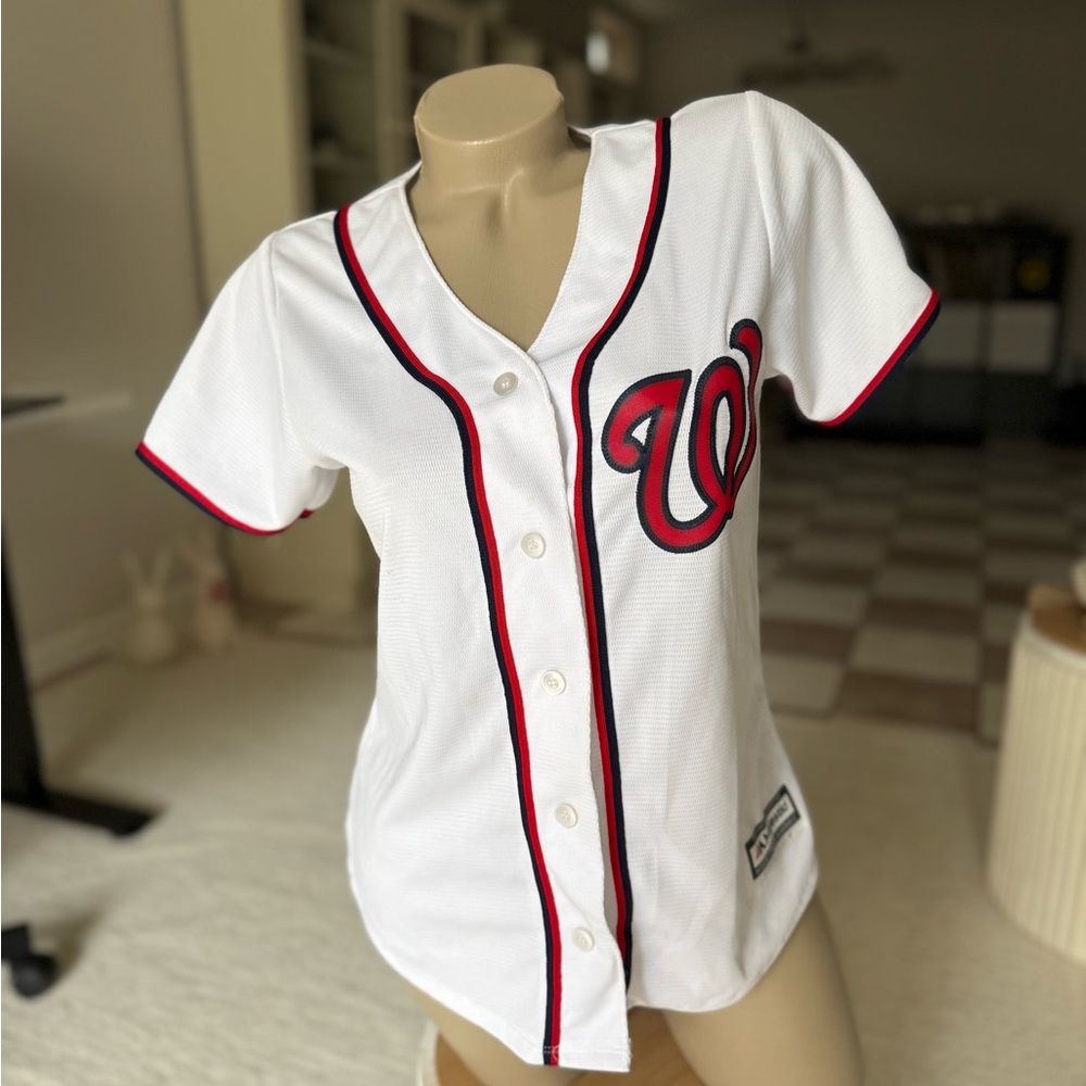 Washington Nationals Jersey #34 Bryce Harper Size: Women’s Medium